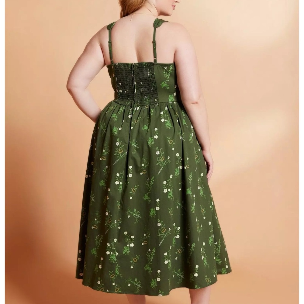 Her Universe The Lord Of The Rings Icons Lace-Up Corset Dress 2X 18 20 — RARE! - Picture 8 of 13